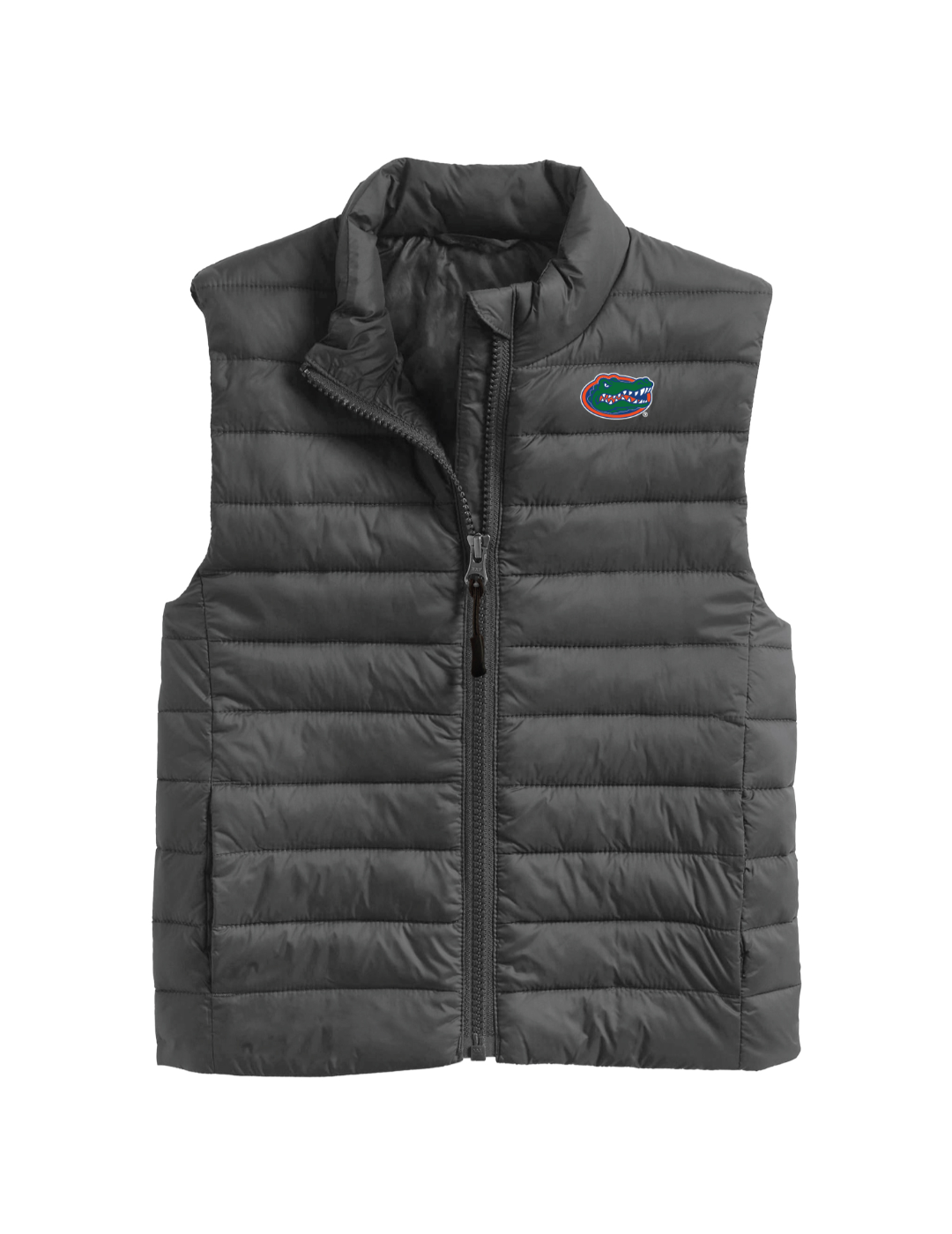 Youth Garb Charcoal Florida Gators Kai Full Zip Vest Size Extra Large