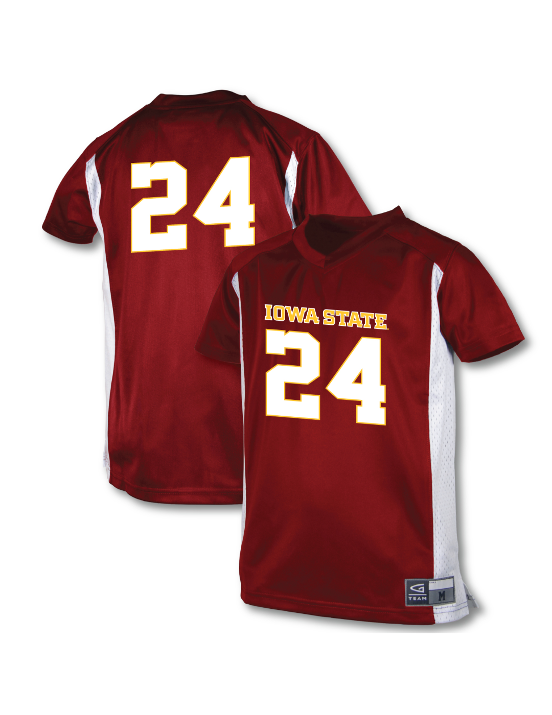 iowa state gear Youth Garb #1 Cardinal Iowa State Cyclones Football Jersey Size: Extra Large