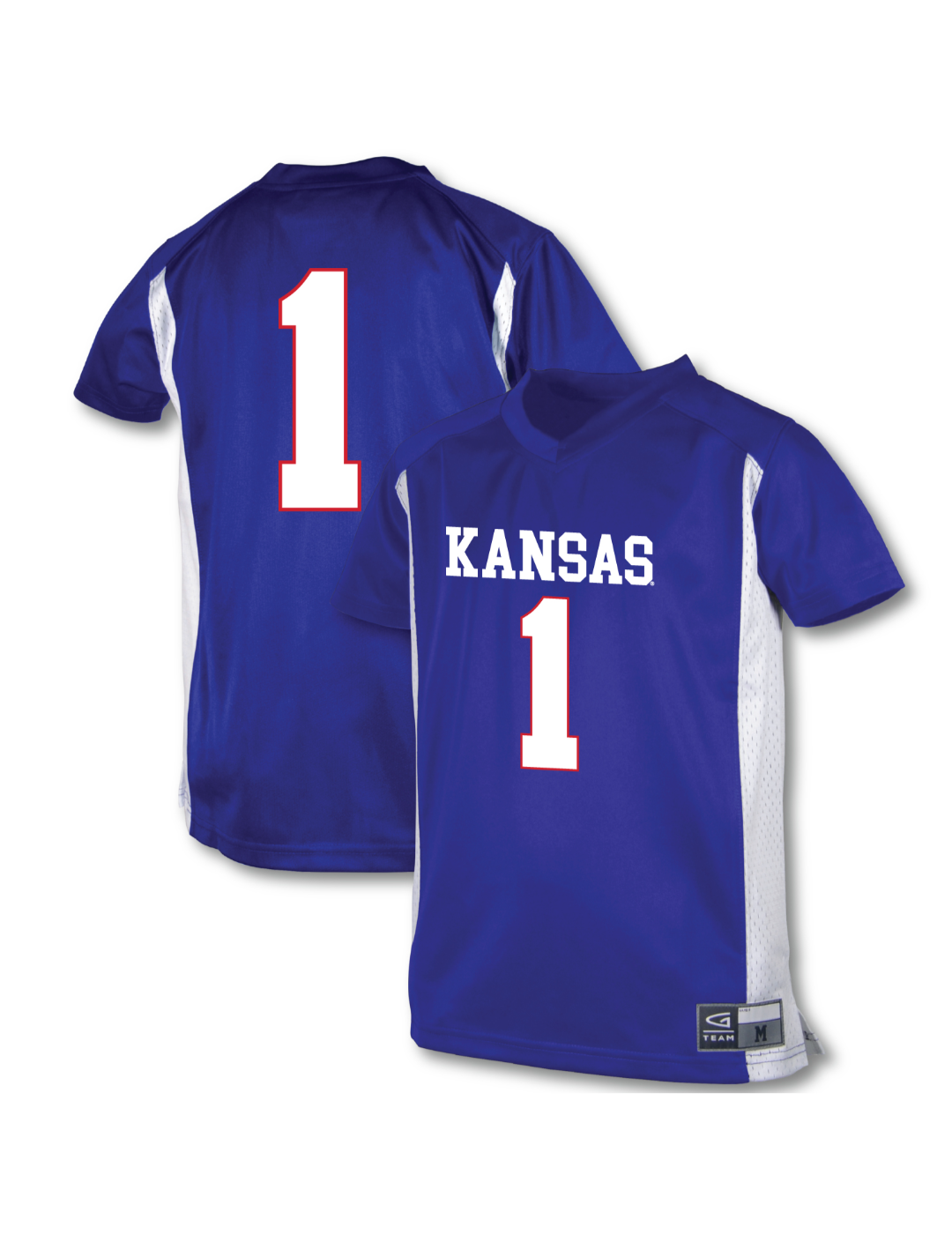 kansas jayhawks gear Officially Licensed Kansas Jayhawks Youth Boys' Football Jersey