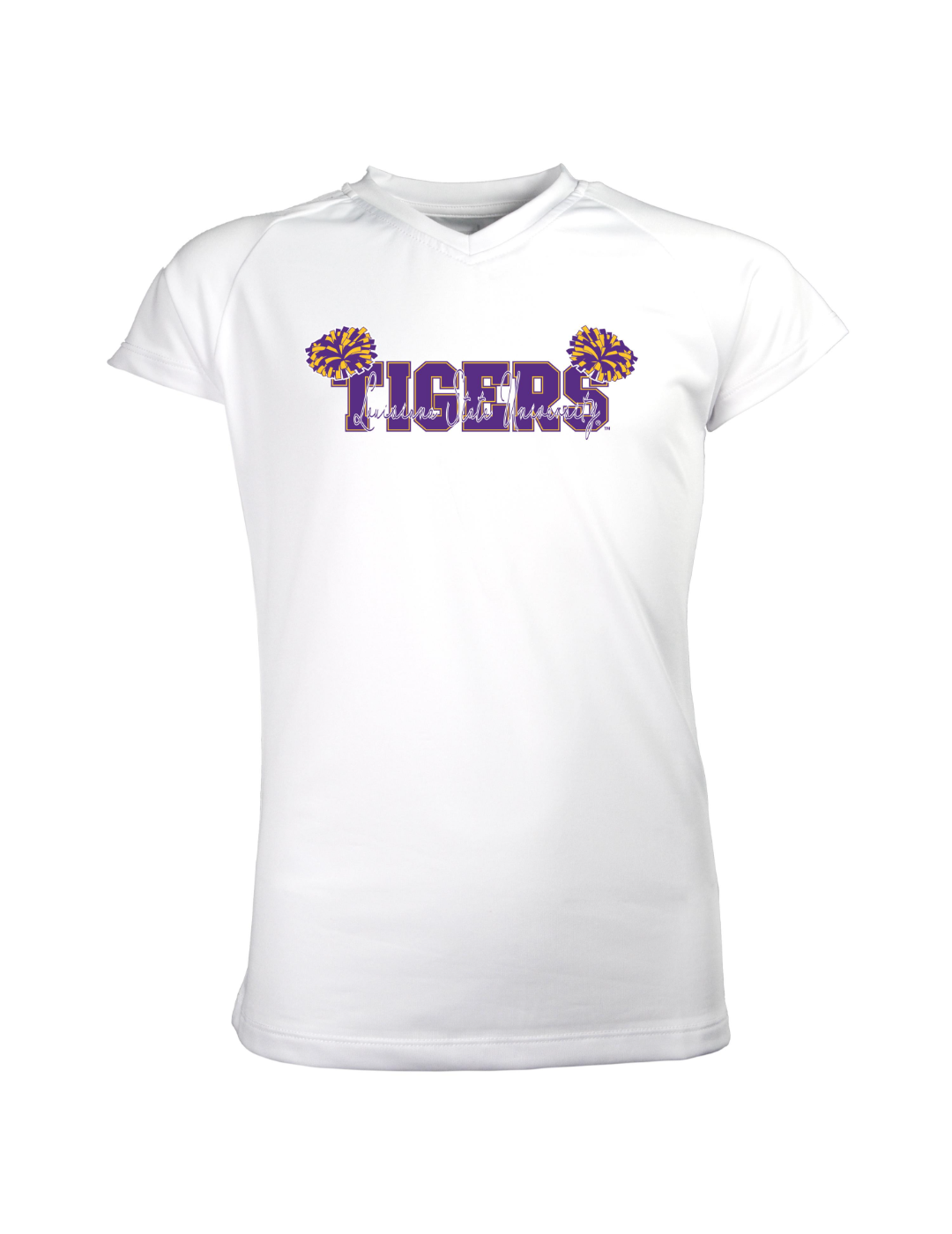 LSU Tigers Youth Girls' T-Shirt White / X-Large (Ages: 11-12)