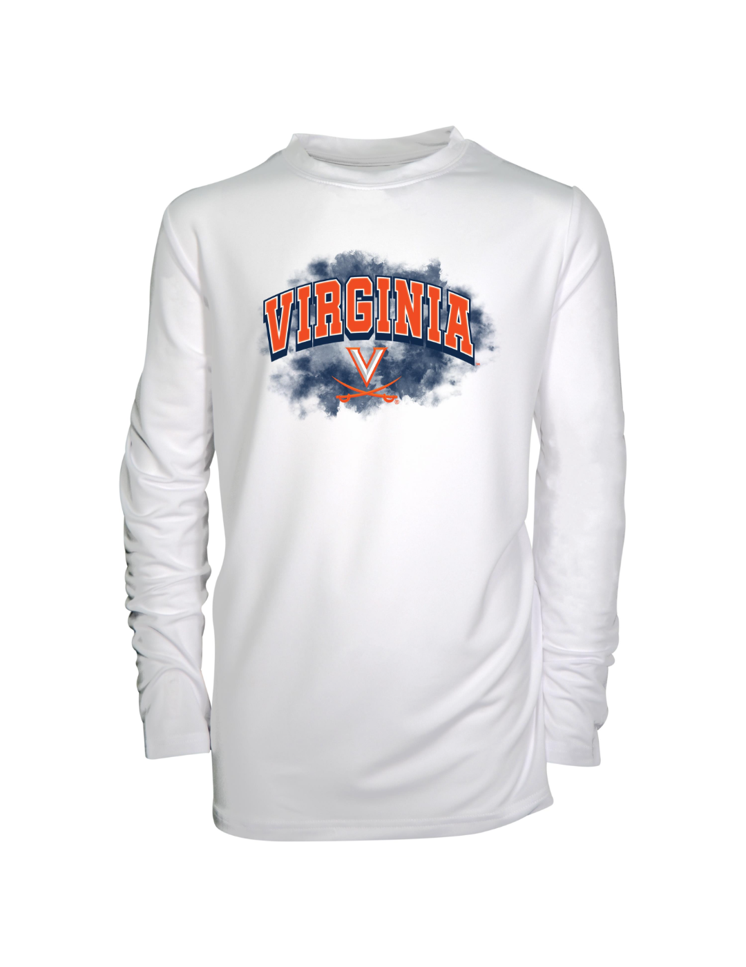 Toddler Garb White Virginia Cavaliers Jesse Long Sleeve Sun Shirt Size 4T