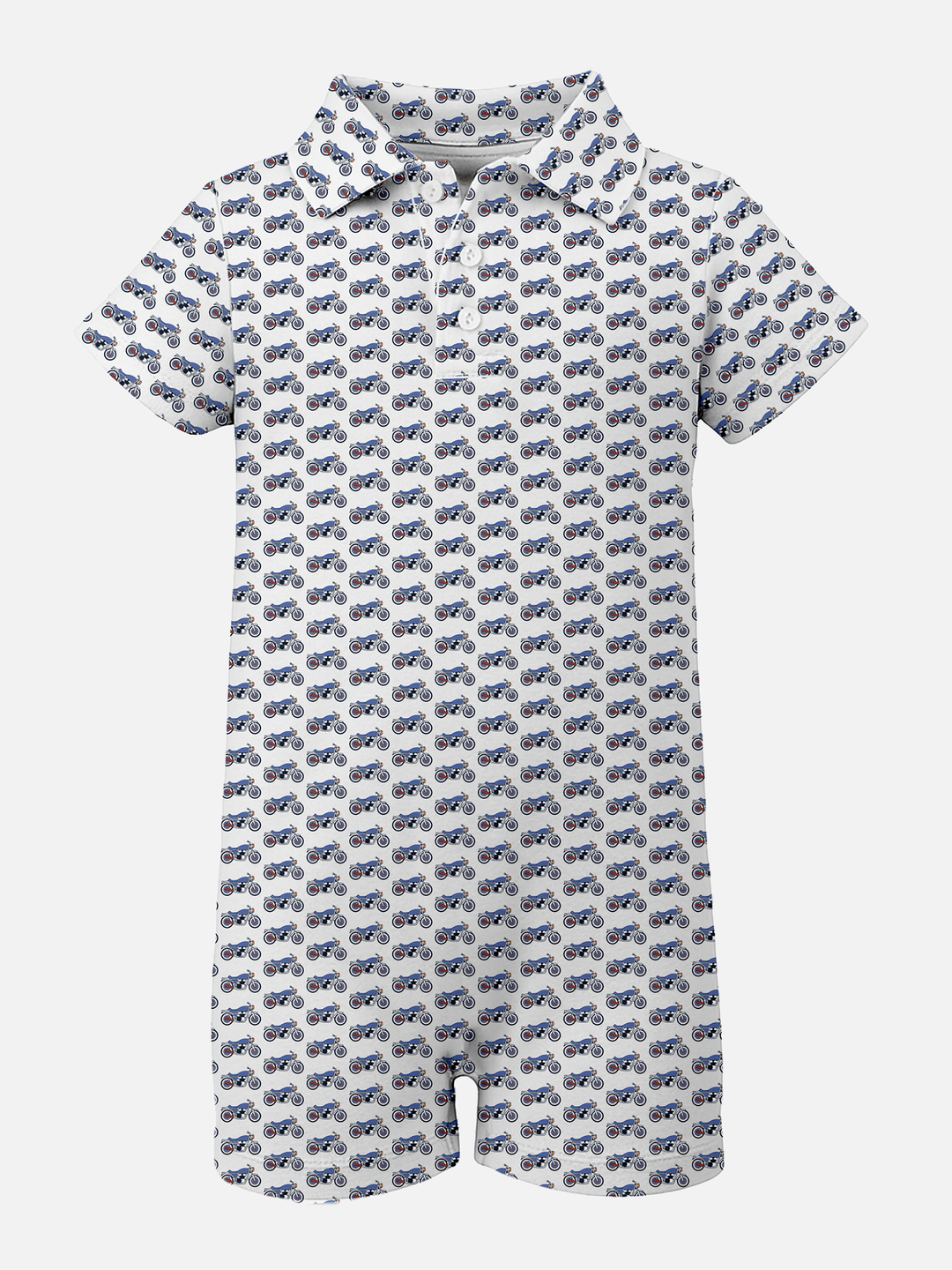 Harley Infant Boys' Polo Romper - Santa Monica Collection