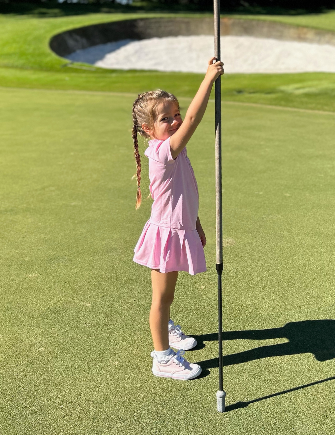 Caroline Toddler Girls' Polo Dress - Main Image