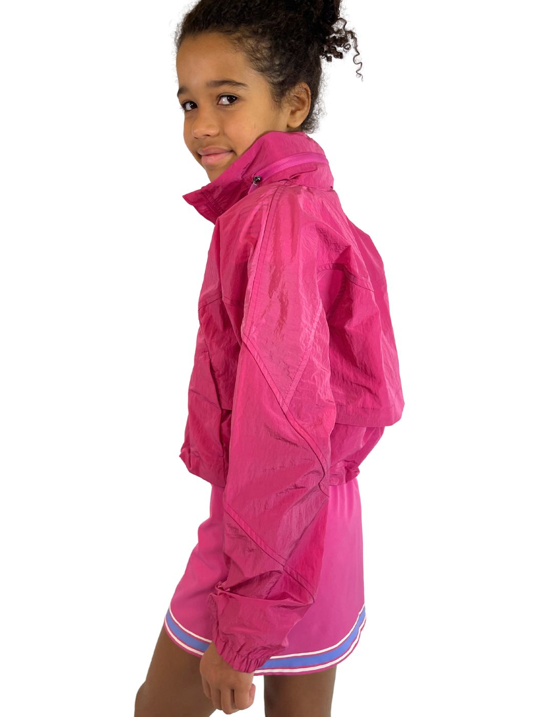 Capri Youth Girls' Pullover Anorak Rain Jacket