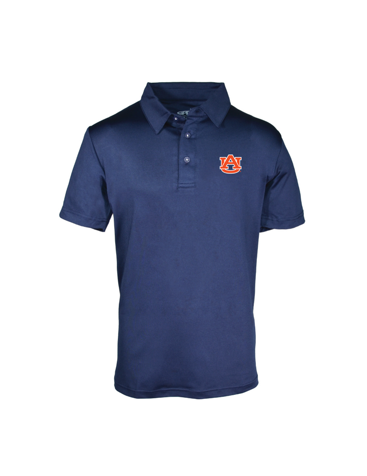 Auburn Tigers Youth Boys' Solid Polo