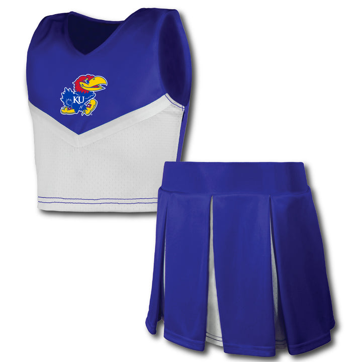 Kansas Jayhawks Youth Girls' Cheer Set