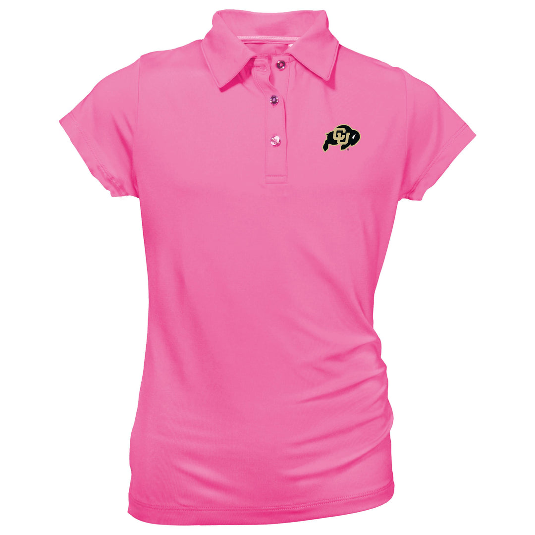 Colorado Buffaloes Youth Girls' Polo