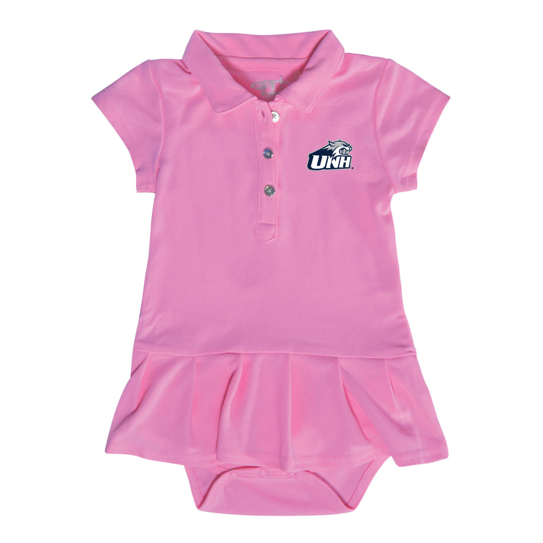 New Hampshire Wildcats Baby Girls White Caroline Short Sleeve Dress, White, Size 3M New Hampshire Wildcats Baby Girls White Caroline Short Sleeve Dress, White, Size 3M