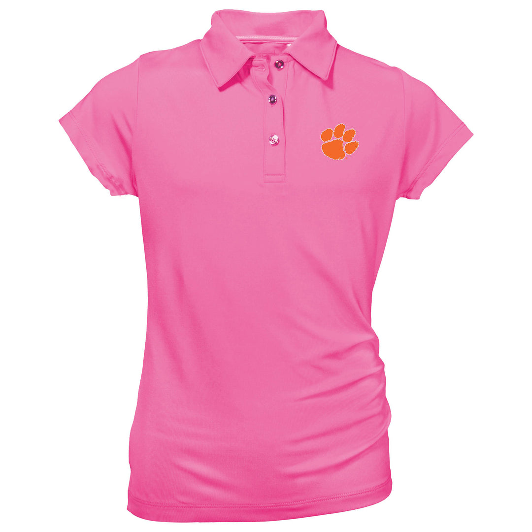 Clemson Tigers Youth Girls' Polo