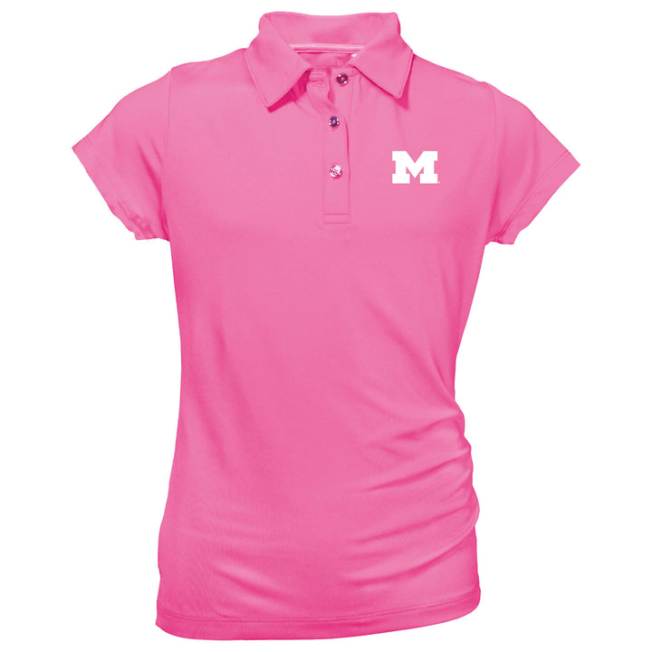 Michigan Wolverines Youth Girls' Polo