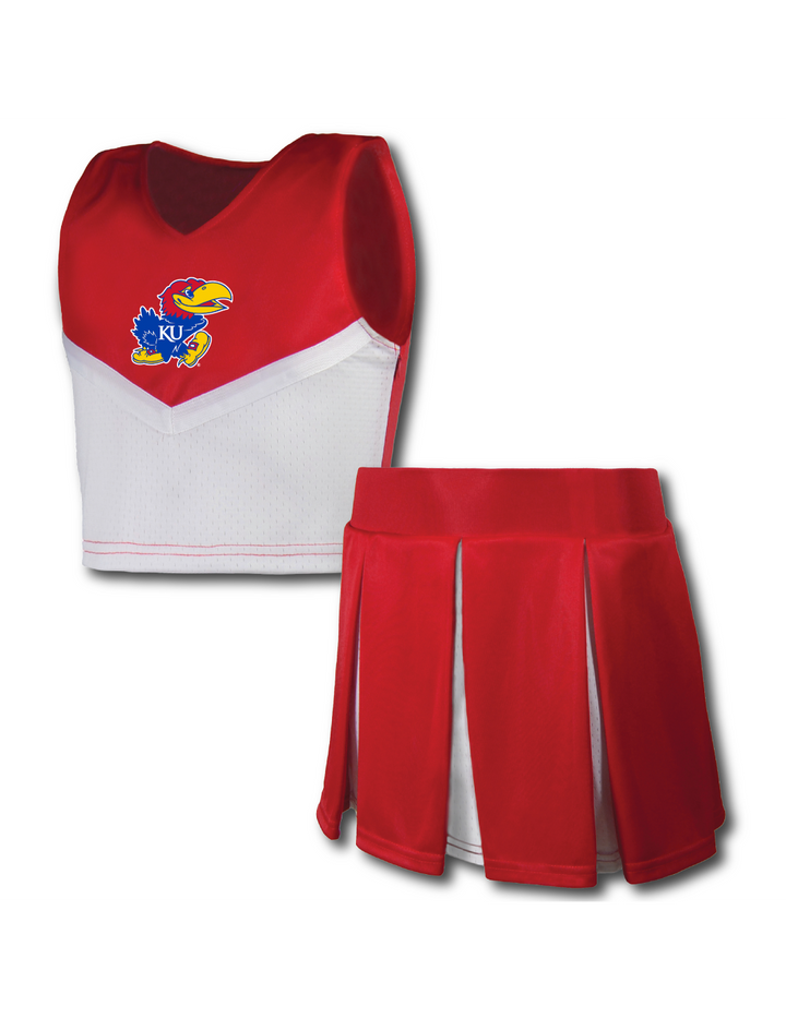 Kansas Jayhawks Youth Girls' Cheer Set