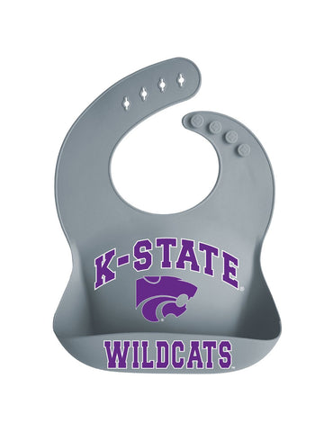 Kansas State Wildcats Silicone Infant Bib