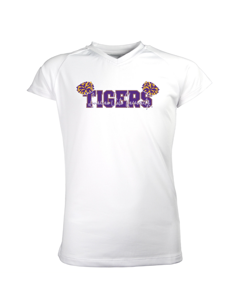 lsu tigers gear LSU Tigers Youth Girls' T-Shirt White / X-Large (Ages: 11-12)
