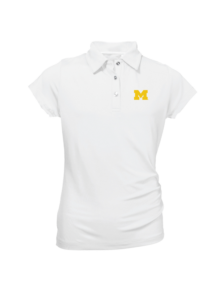 Michigan Wolverines Youth Girls' Polo