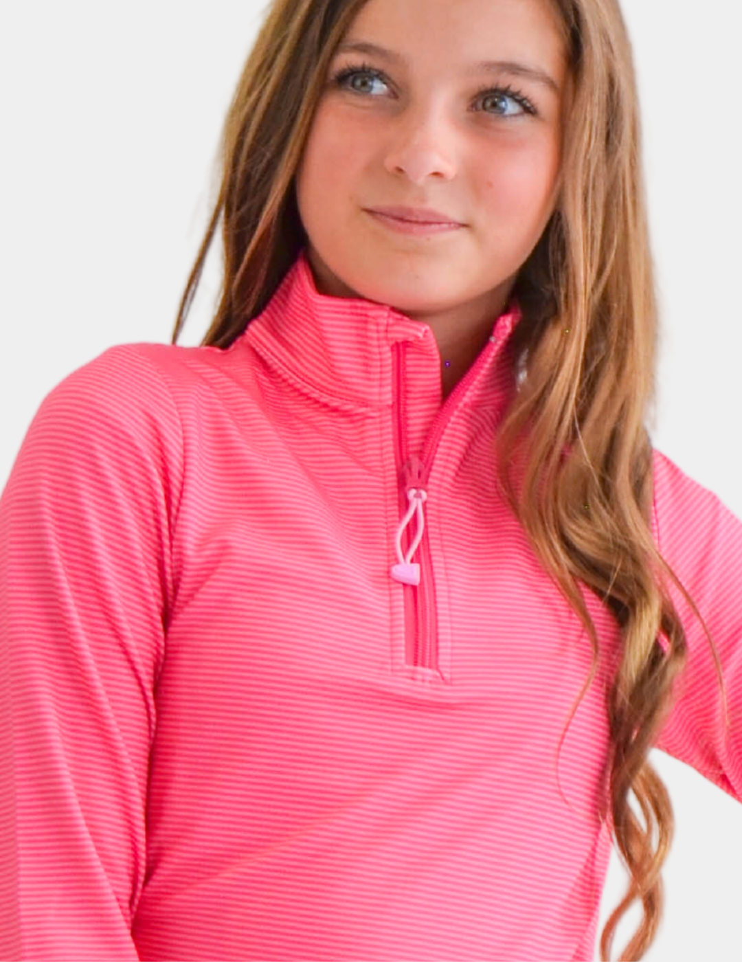 Mila Youth Girls' Quarter-zip Pullover