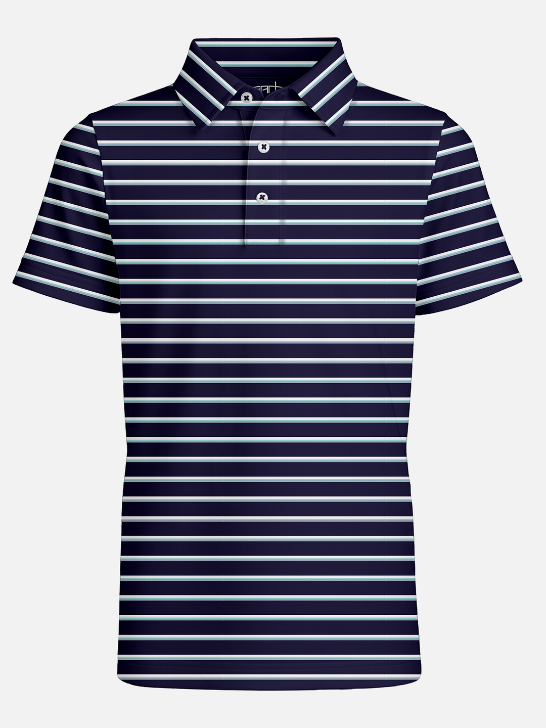 Navy with stripes polo shirt 
