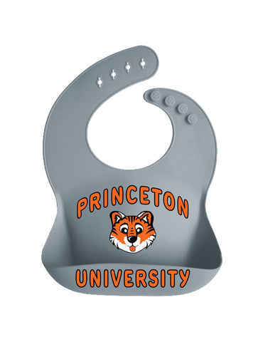 Princeton Tigers Silicone Infant Bib
