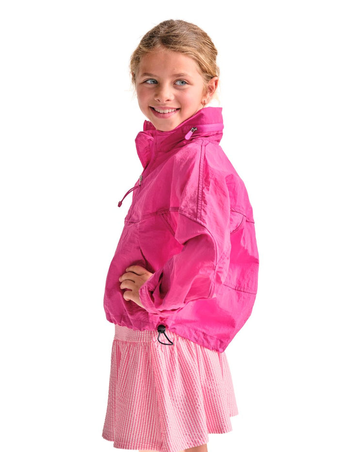 Capri Youth Girls' Pullover Anorak Rain Jacket