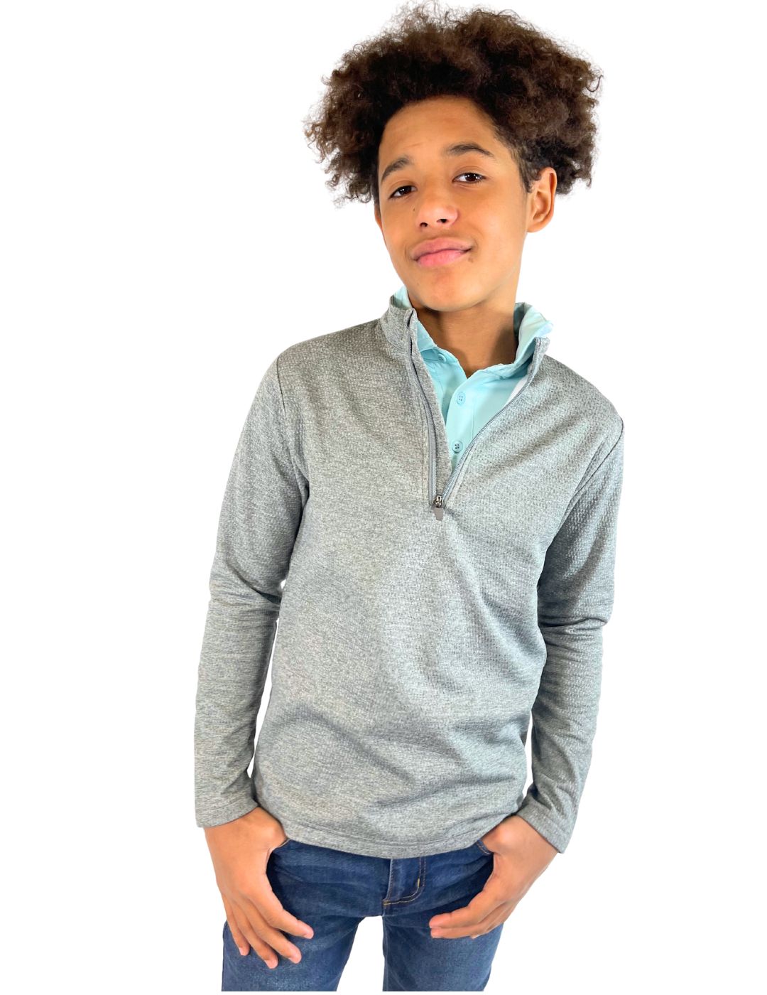 Chase Youth Boys' Quarter-zip Pullover