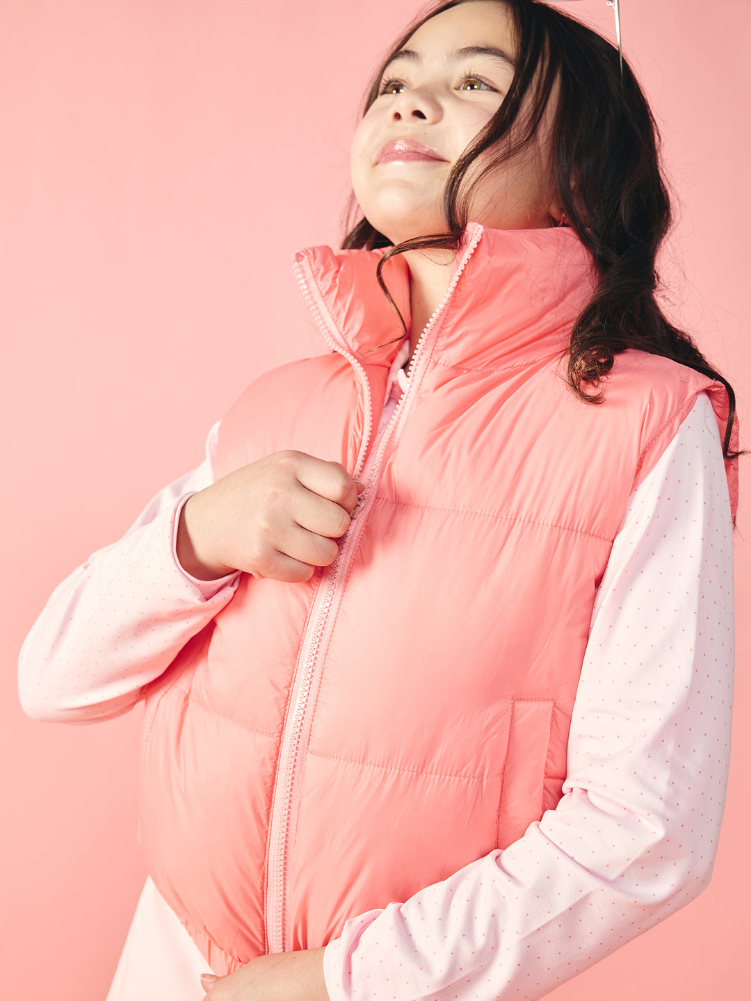 Cielle Youth Girls' Fashion Puffer Vest