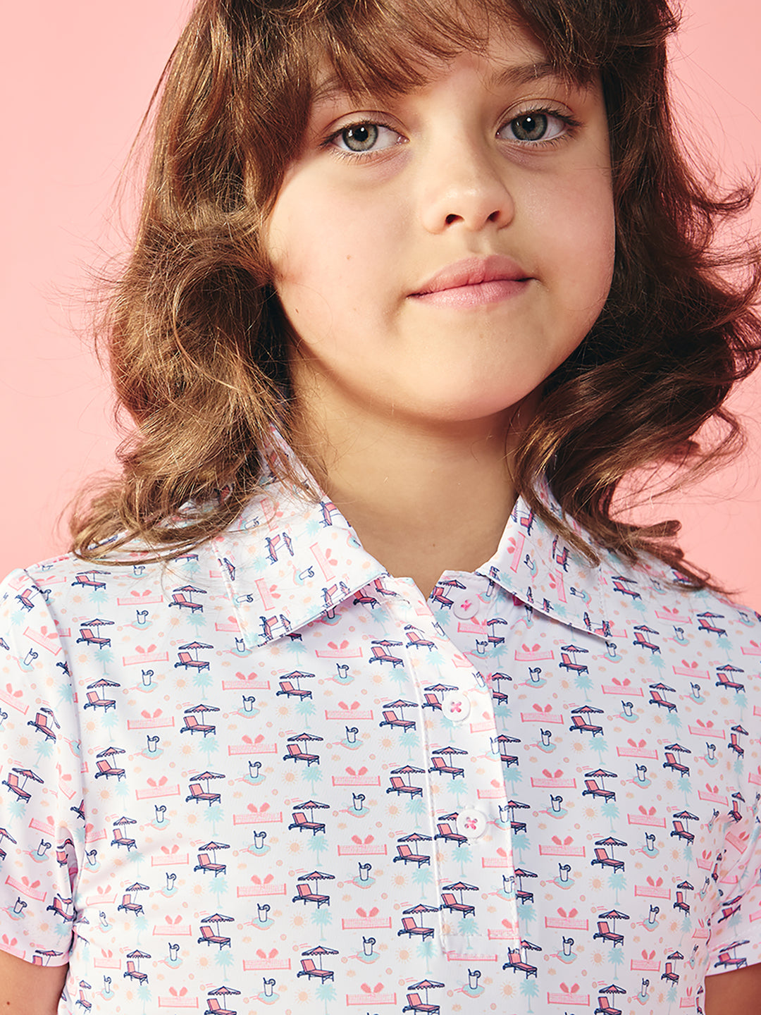 Delilah Youth Girls' Polo