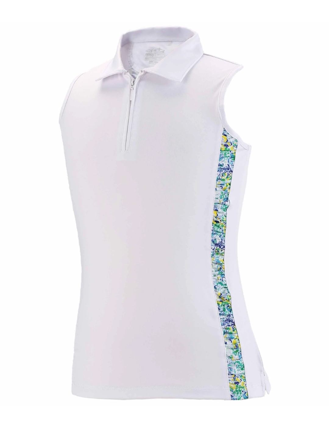 Ladies sleeveless polo shirt cheap sale