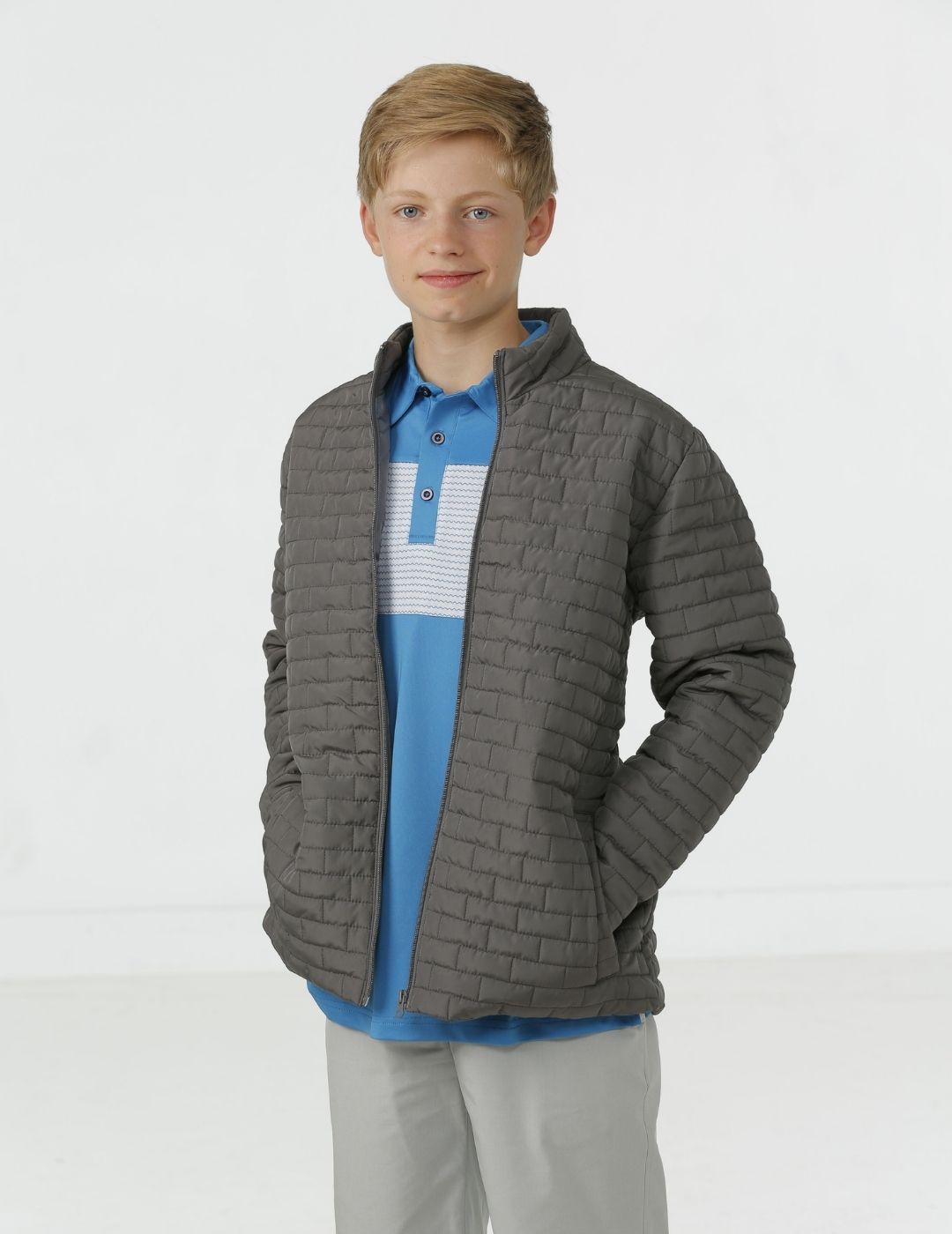 Larry Youth Boys' Quilted Jacket