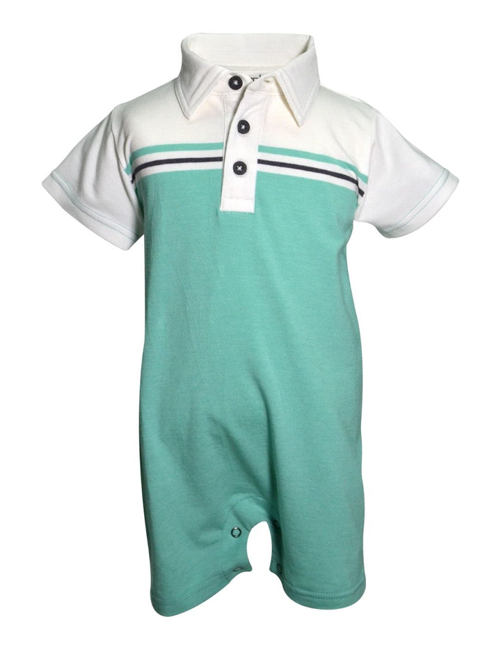 Lewis Infant Boys' Polo Romper