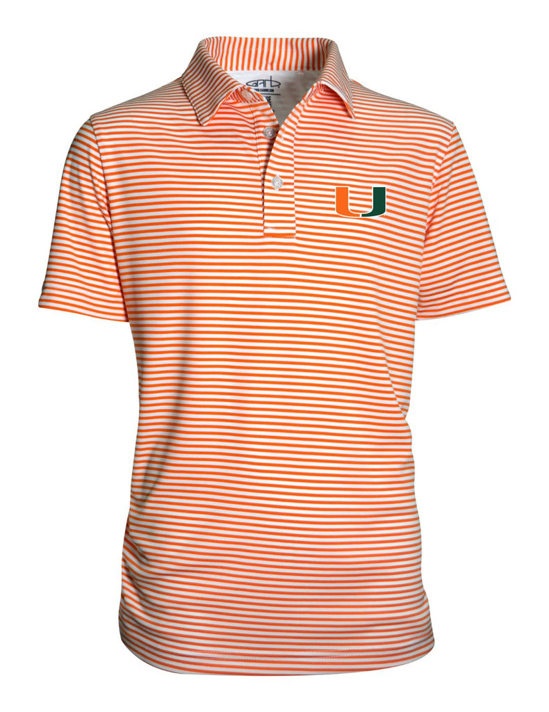 Miami hurricanes golf shirt best sale