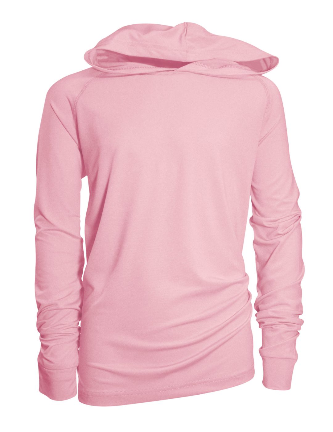 Marley Youth Girls' Hooded Sunshirt Pink / Small (Ages: 5-6)