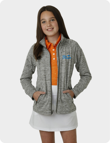 PGA Jr. League Girls' Full-Zip Jacket
