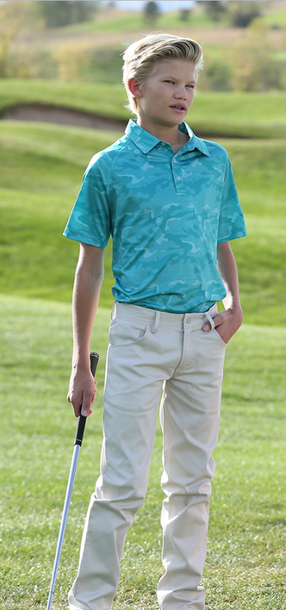 Junior Golf Shorts - Grey – everyshotcounts